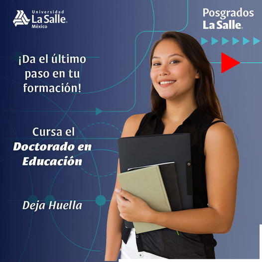 ¡Da el último paso en tu formación! Estudia el Doctorado en Educación en Universidad La Salle y contribuye a lograr verdaderos cambios en tu entorno laboral.